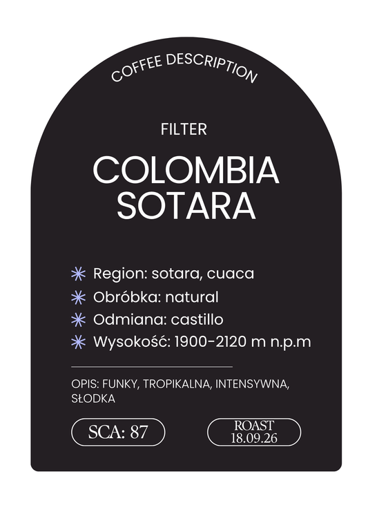 Colombia Sotara [filter]